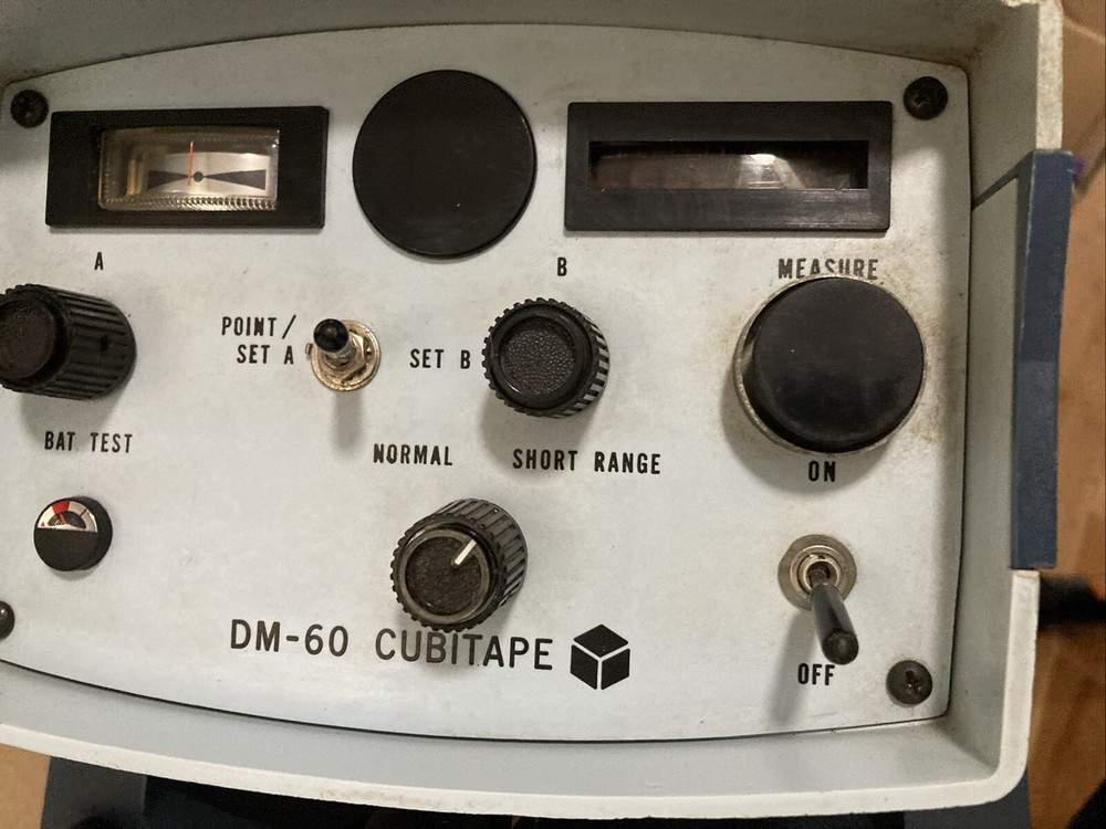 CUBITAPE MODEL DM-60F INFRARED EDM MEASURING DEVICE