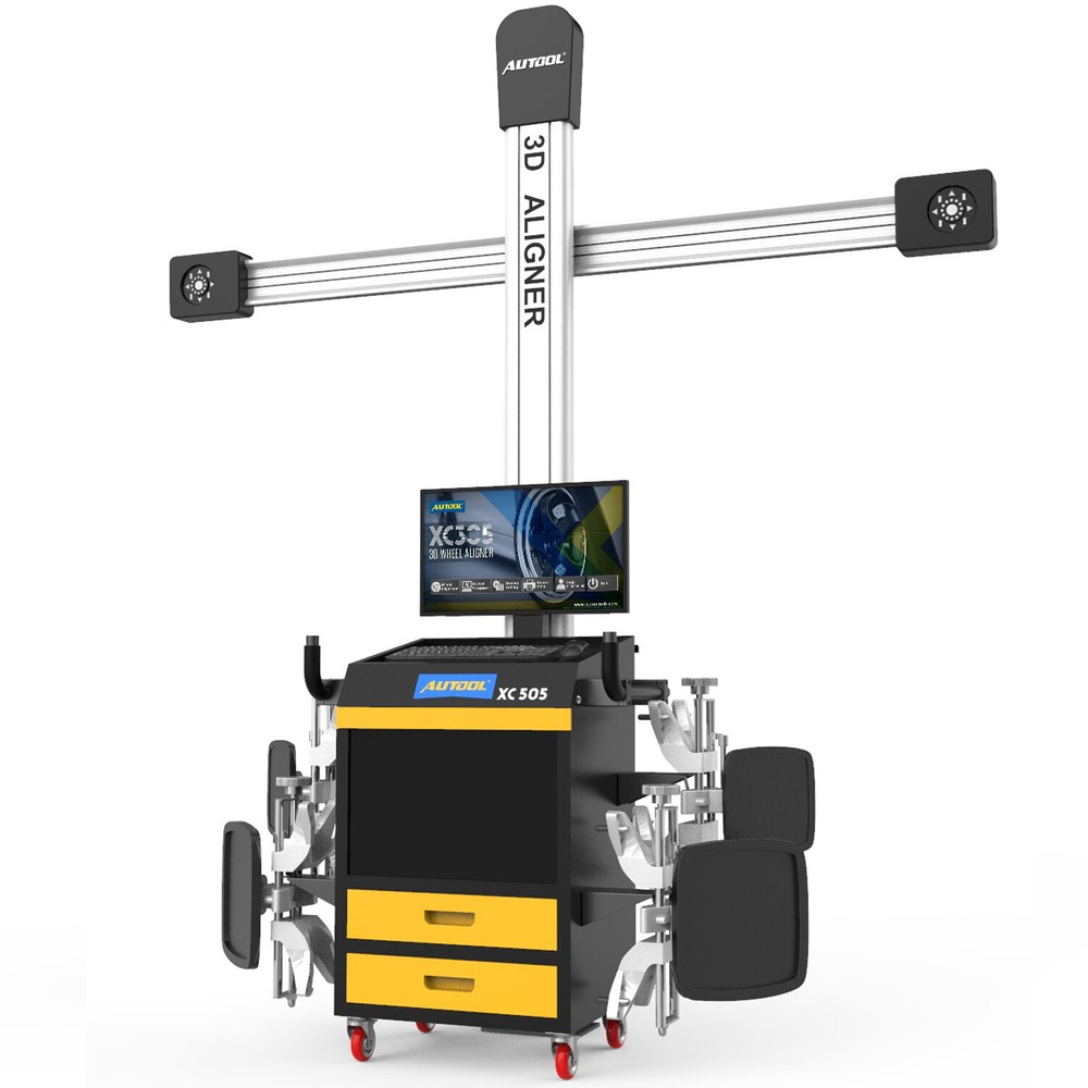 AUTOOL 3D Wheel Aligner Auto 4-Wheel Alignment Machine Alignment System Tools US