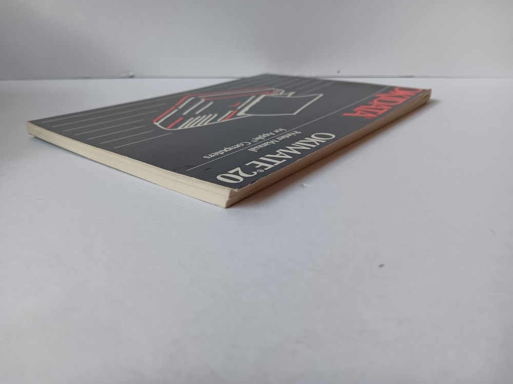 Okidata Okimate 20 Printer Manual For Apple Computers