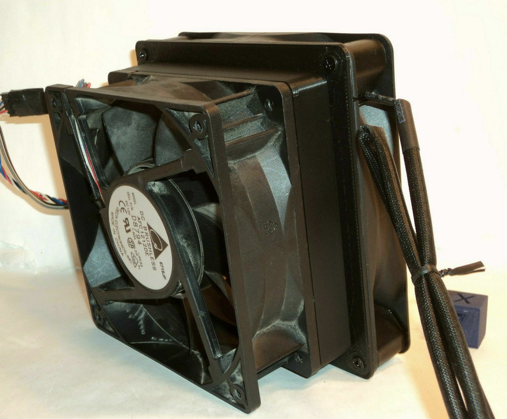 120mm to 92mm CENTERED OFFSET FAN Adapter Converter change PC Case Mod Custom