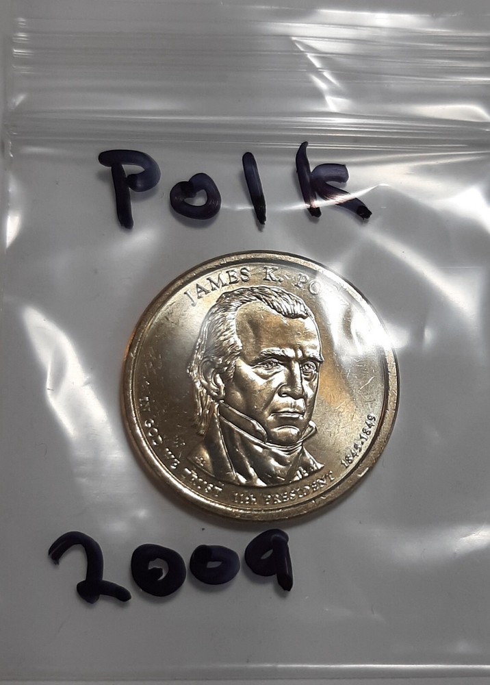 2009-P Pres. James Polk Dollar