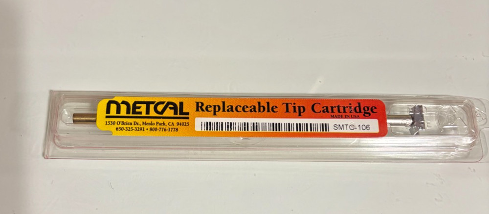 NEW METCAL SMTC-106 REPLACEABLE TIP CARTRIDGE.