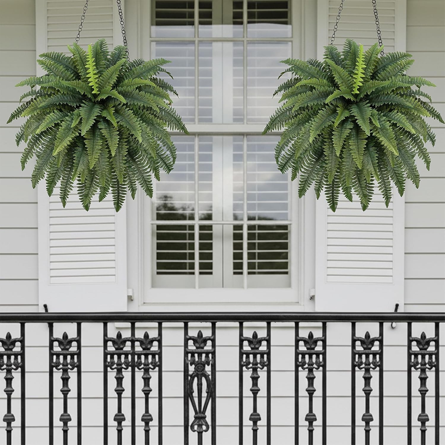 Outdoor Silk Ferns - Eco-Friendly, UV Resistant