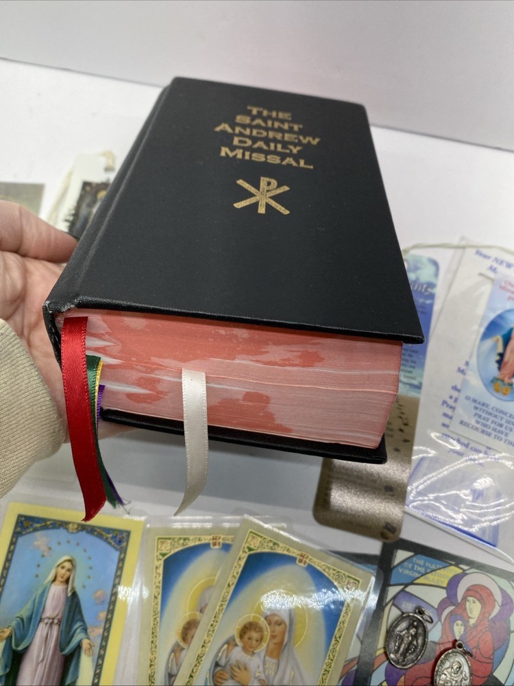 catholic religious items lot