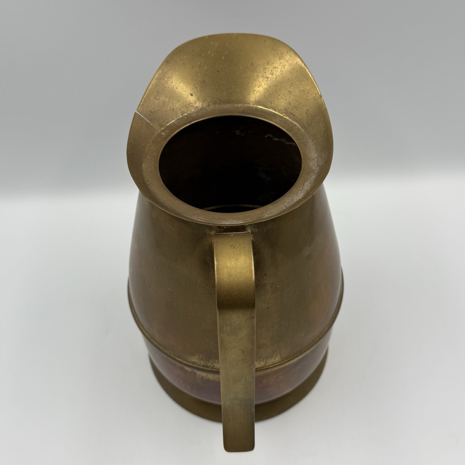 Maxwell Phillip Antique Brass Pitcher