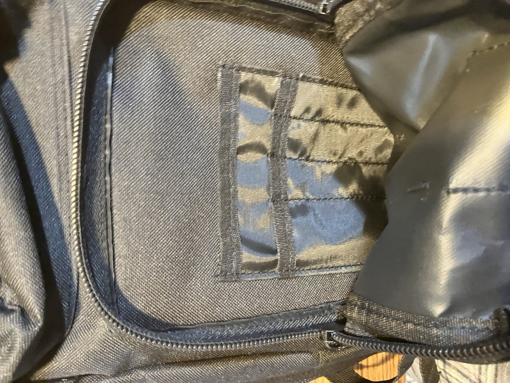 EVATAC Military Tactical Gear Assault Backpack Bag Black Multiple Pockets