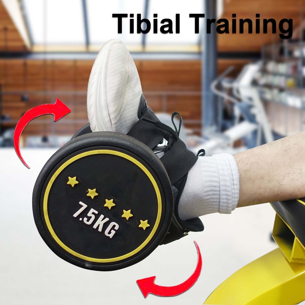 Dumbbell Foot Strap Tibialis Trainer Adjustable Ankle Weights Workout Strap