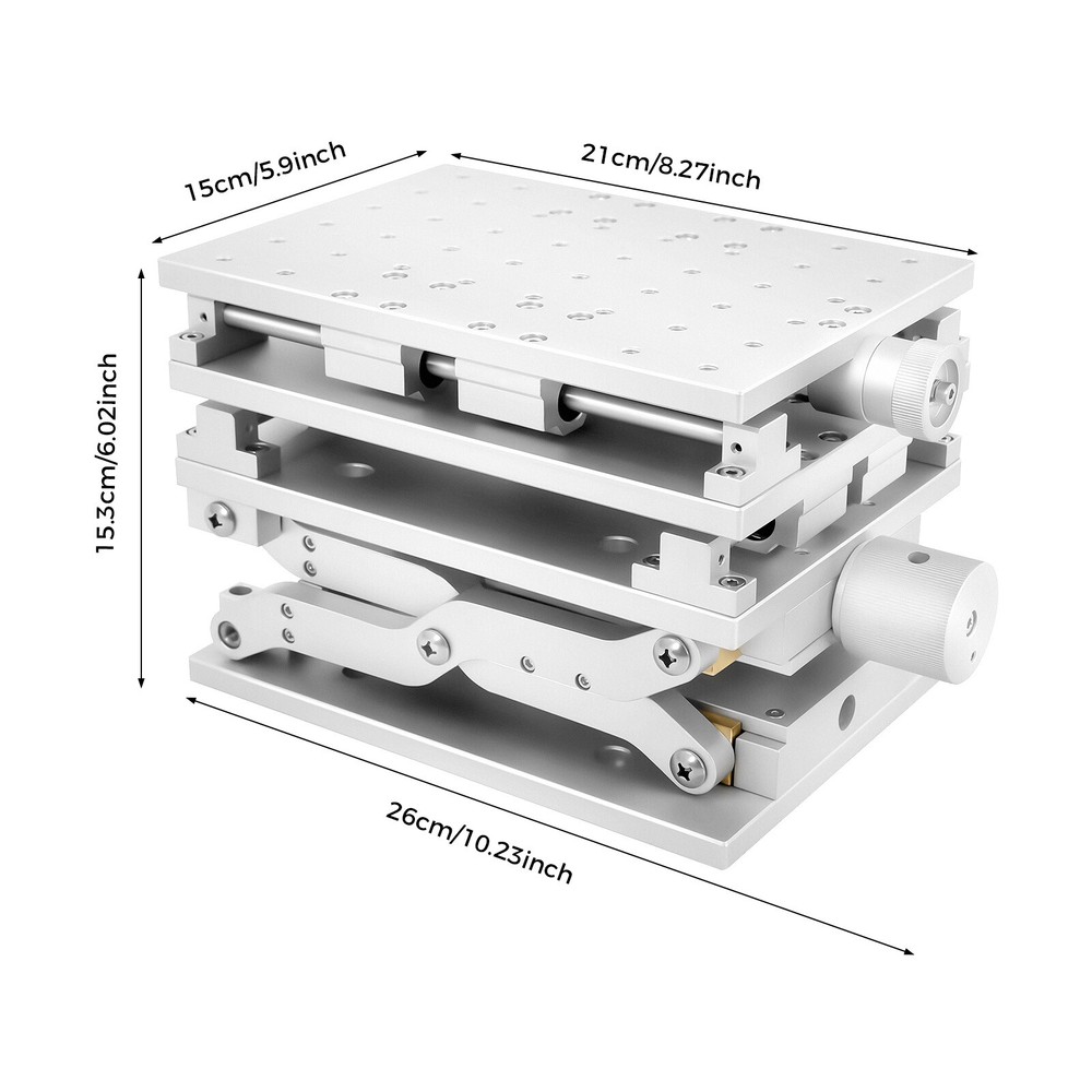 XYZ Axis 3D Workbench 3 Axis Moving Work Table Laser Marking Machine Optical Lab