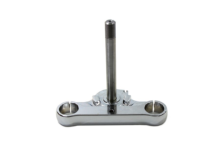 V-Twin 24-0925 Lower Triple Tree Chrome