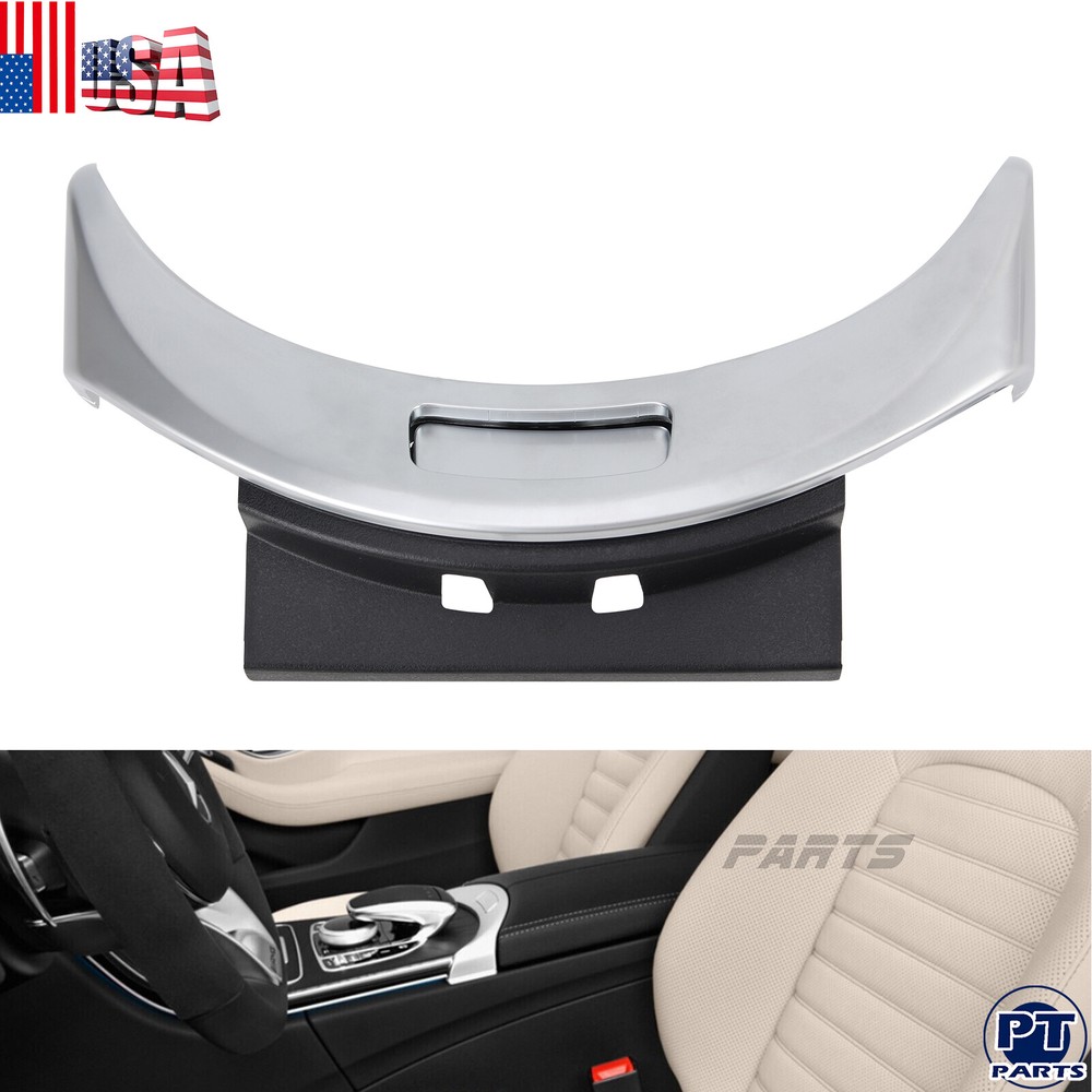 Front Console Cover Armrest Release Button For 2015-2017 C300 C350E C400 C63