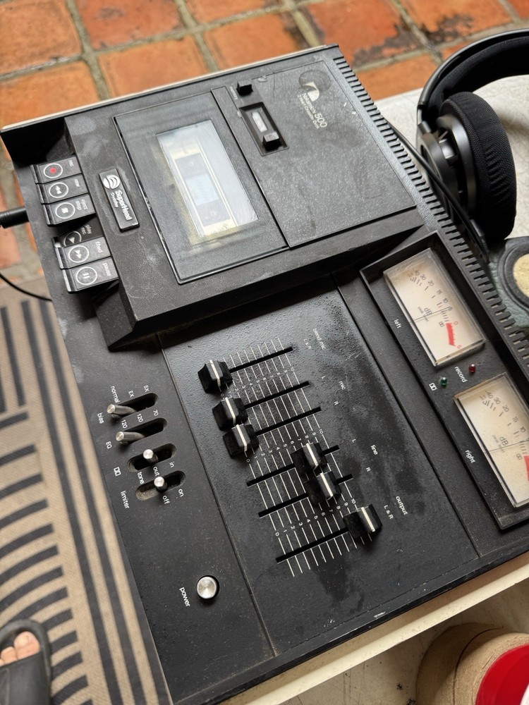 Nakamichi 500 two head cassette deck