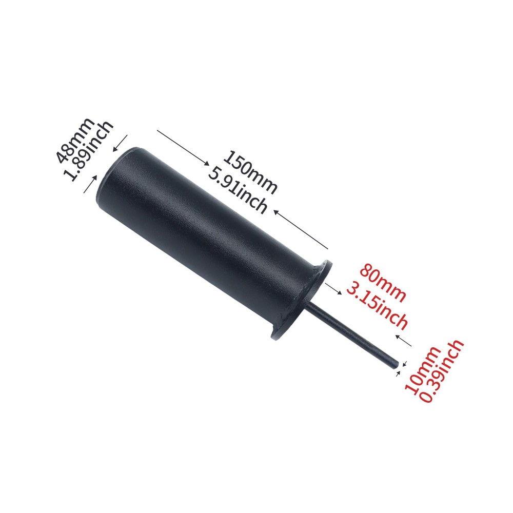 Weight Stack Pin with Spring Clip Collar Weight Stack Extender Pin for Cable ...