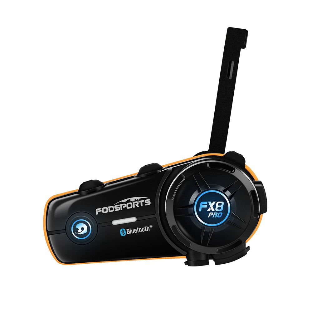 FX8 Pro Motorcycle Helmet Intercom Bluetooth Headset 8 Riders 1KM Communication