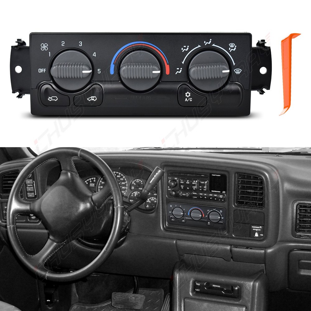 Climate Control Module A/C Control For 2001-2002 Chevrolet Silverado 1500 HD
