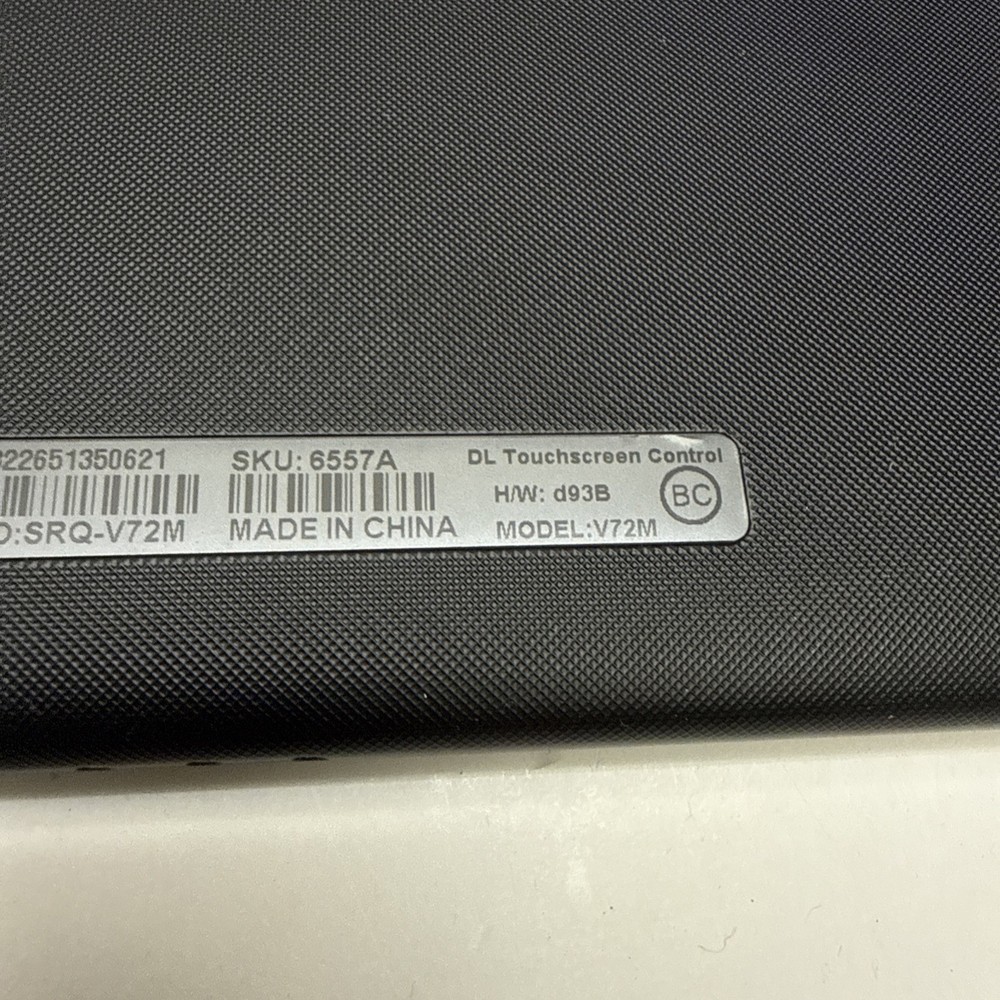 AT&T Tablet Model V72M - Powers On - As Is - Read Description