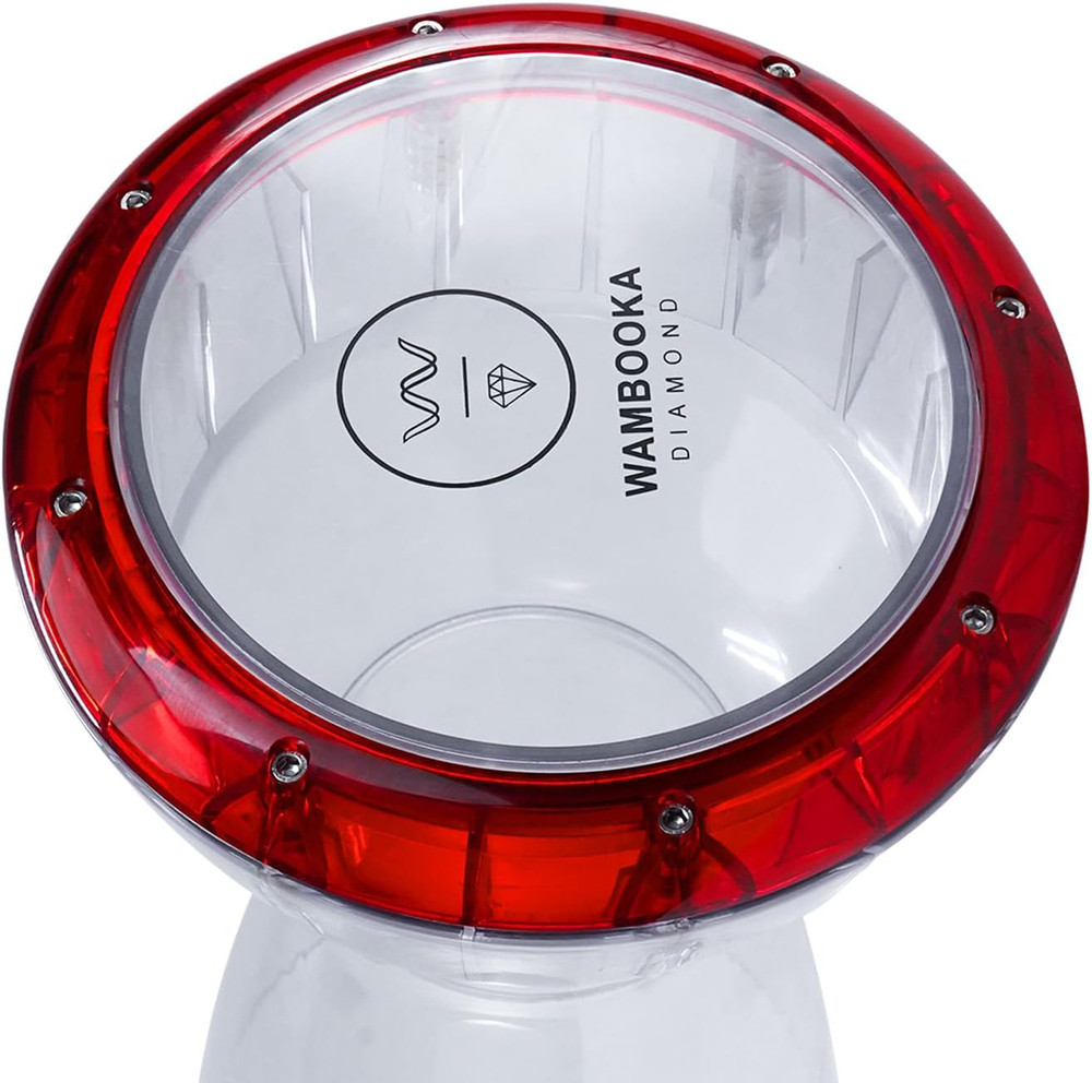Red Ruby Darbuka – Dry & Wet Sound Modes, 8.75'' Head, Lightweight- Professional