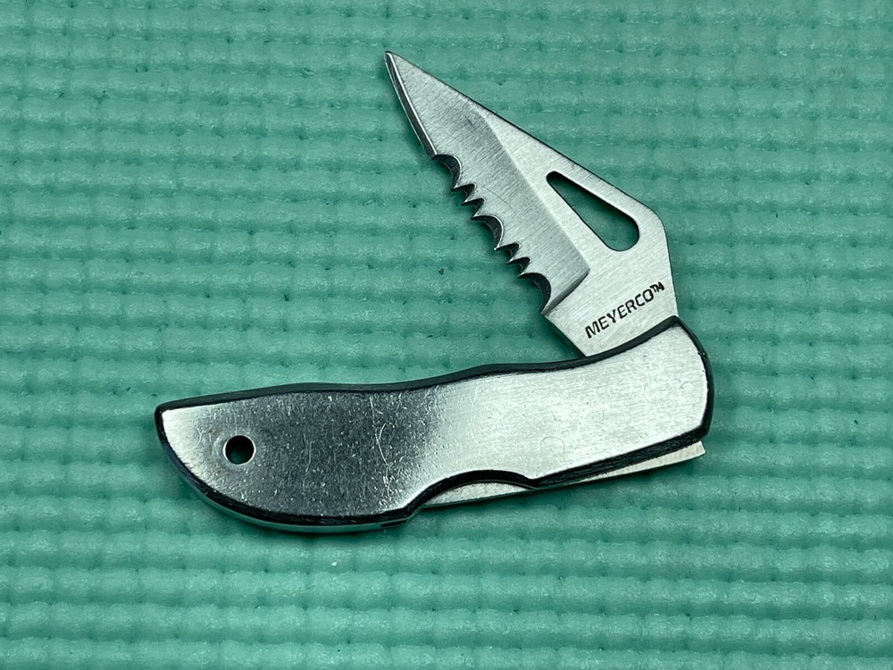 Meyerco Mini Folding Pocket Knife Keychain