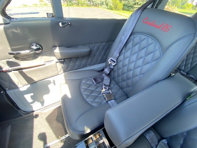 Cessna 177 Cardinal complete custom leather interior