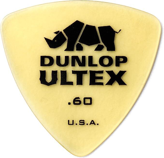 Dunlop Ultex Triangle Player's Pack, 6 Picks, .60mm