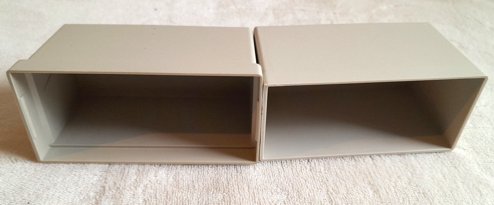 Radio Shack MS-DOS Double Density 5.25” Diskettes Storage Case Empty Vintage