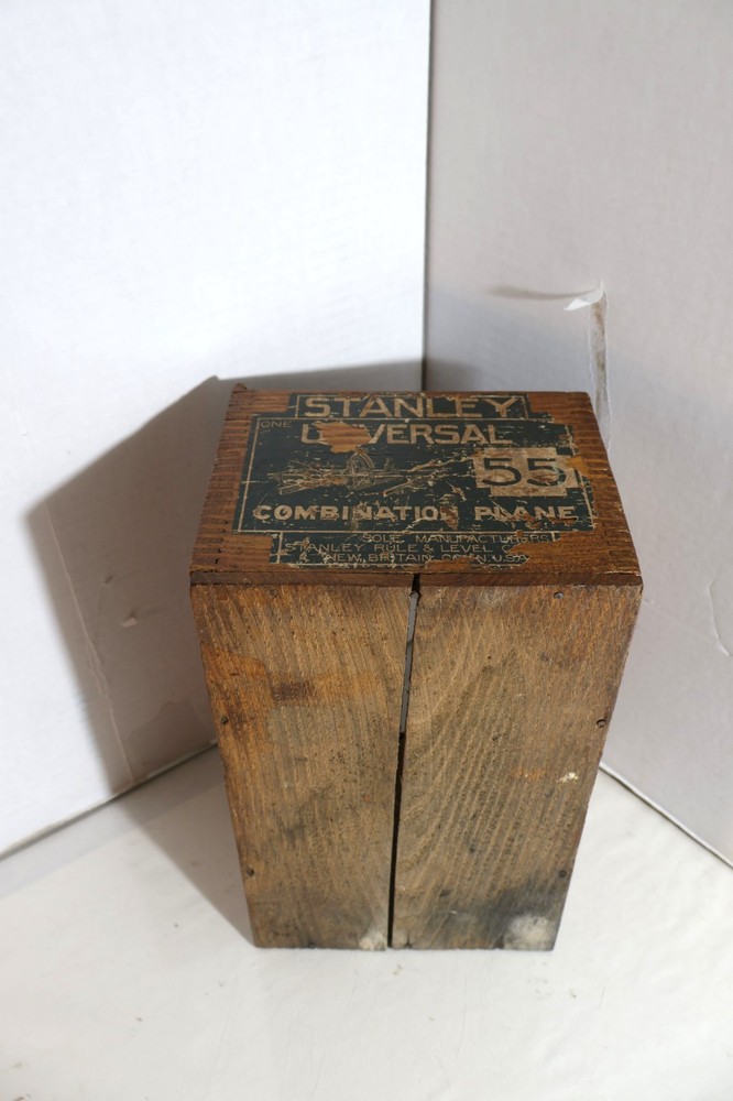 STANLEY # 55 PLANE COMPLETE & EXTRA'S WITH BOOK INSTRUCTIONS IN GREAT CONDITION
