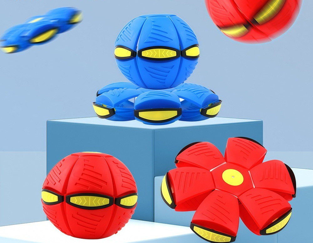 Magic Bouncing Ball, Freely Switchable Magic Meta Ball Toy with Lights