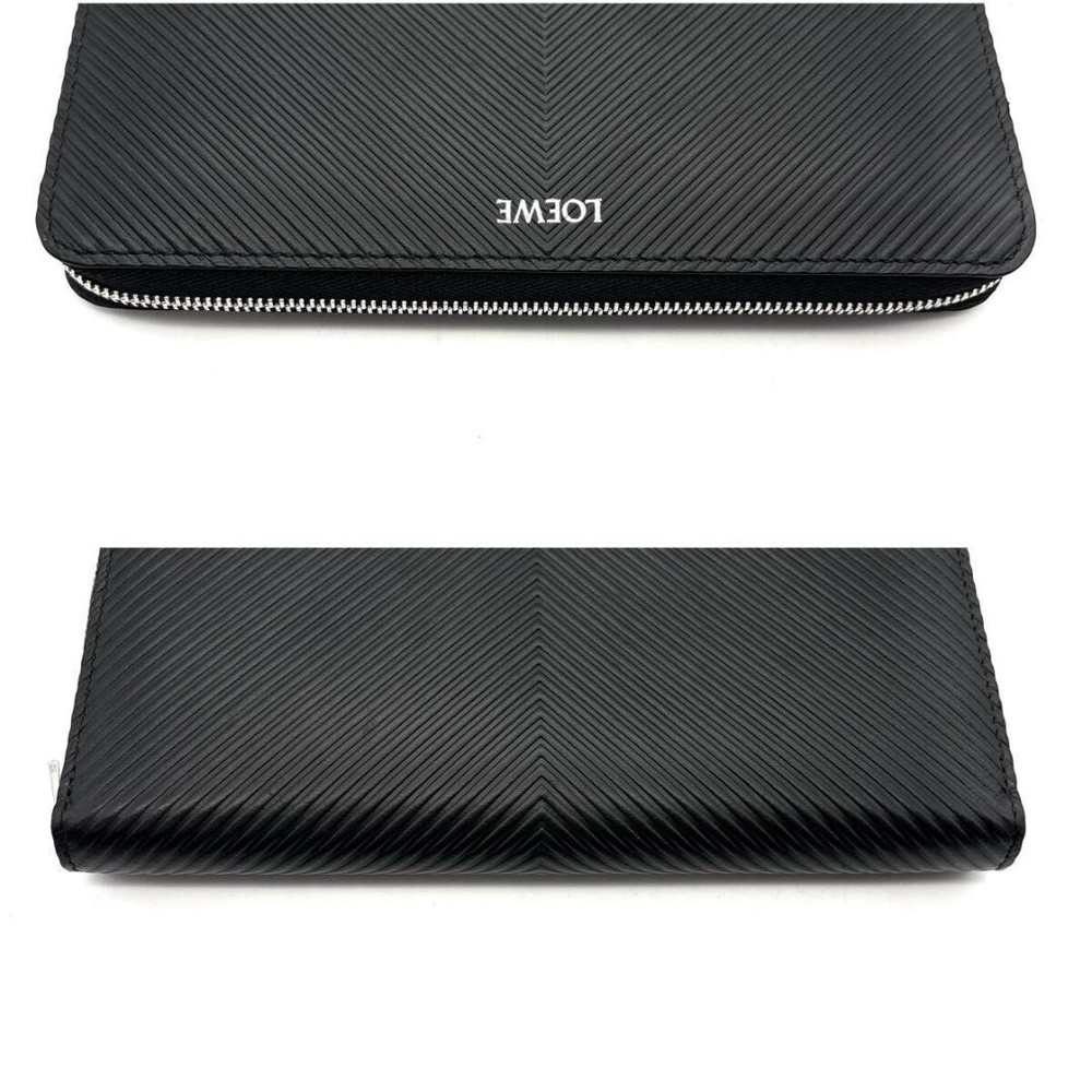 LOEWE Zip Around Long Wallet Black