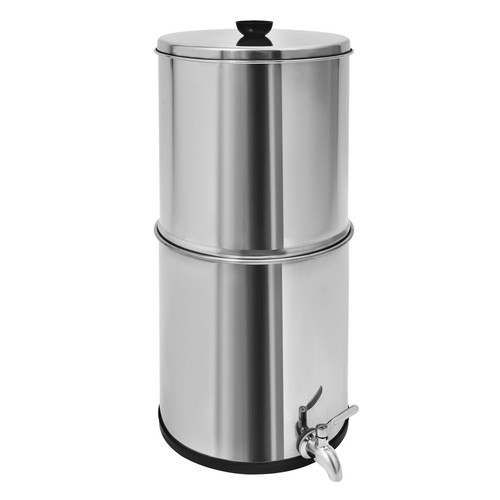 Gravity-Fed Water Filter, 8.9*20in Countertop Water Purification System