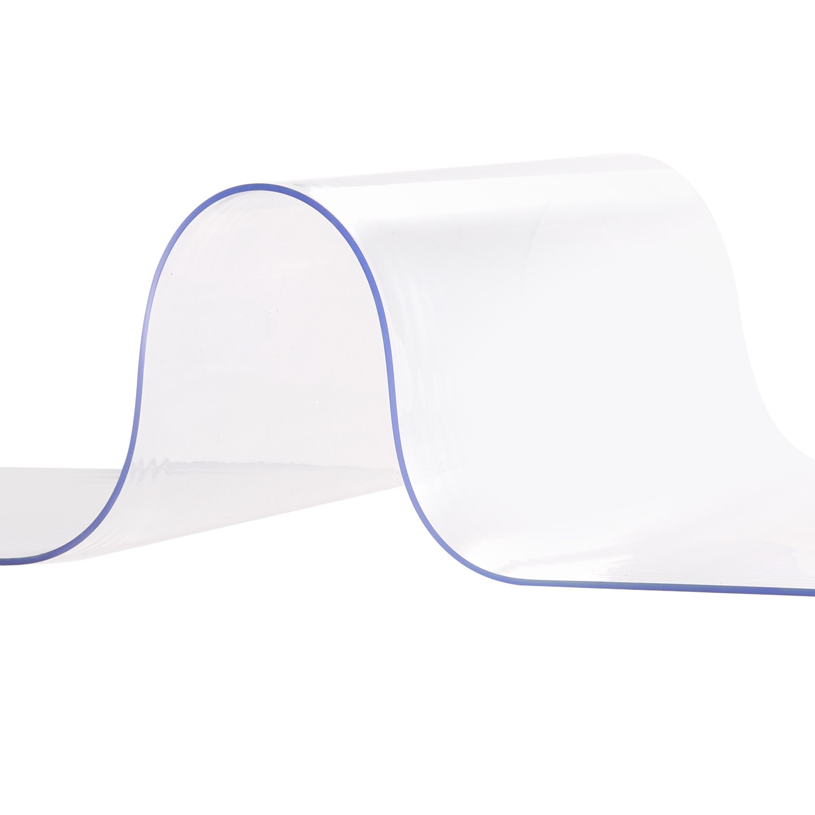 Strip Curtain PVC Door Curtain 42" x 84" Cooler Freezer Clear Plastic