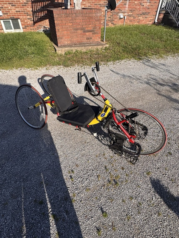 Invacare Top End EXCELERATOR XLT Hand Cycle Yellow