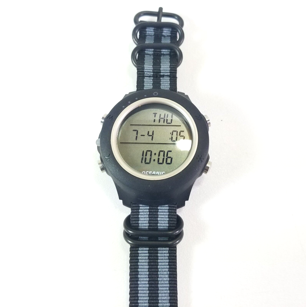 Oceanic Atom Wrist Watch Scuba Dive Computer Wireless Air & Nitrox #4760