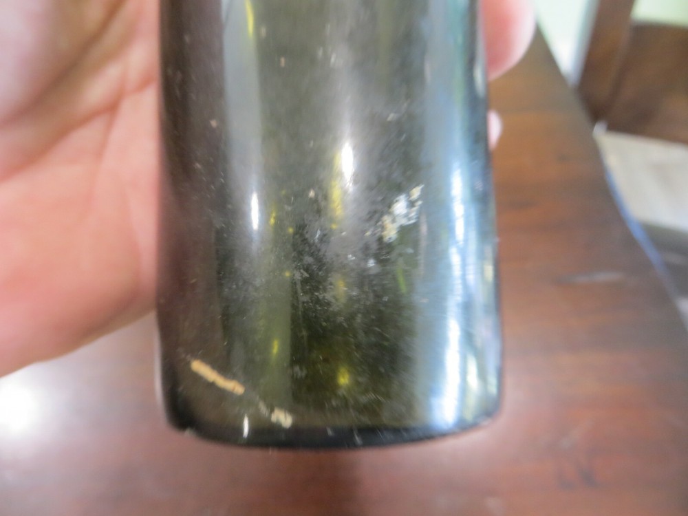 GREEN ANTIQUE BOTTLE DEEP PONTAIL
