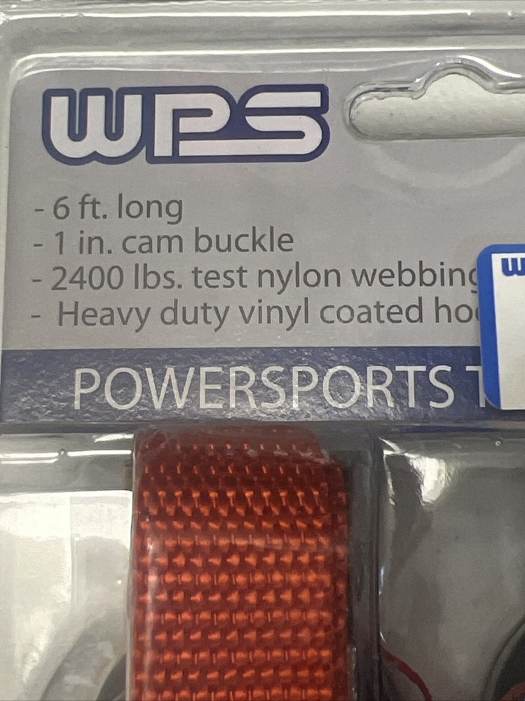 PowerSports Tie Downs Orange 6ft Brand New