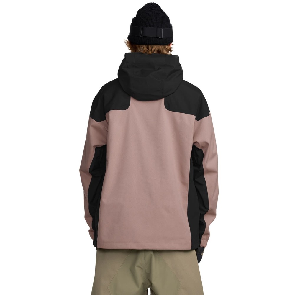 Volcom Kleveland Men's Winter Jacket, Mauve, Medium