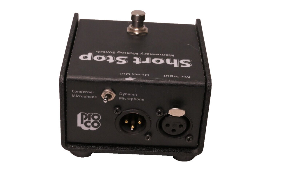 Pro Co ProCo Short Stop Momentary Muting Footswitch