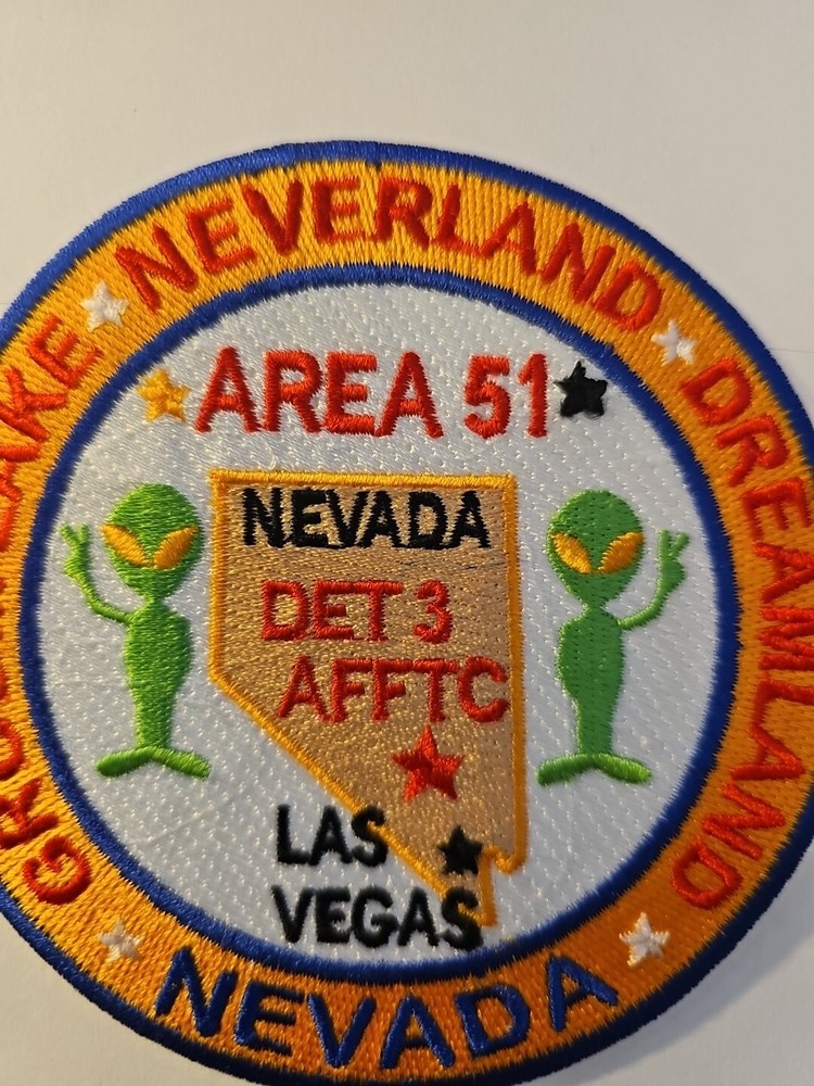 USAF PATCH AREA 51, NEVADA, DET 3 AFFTC