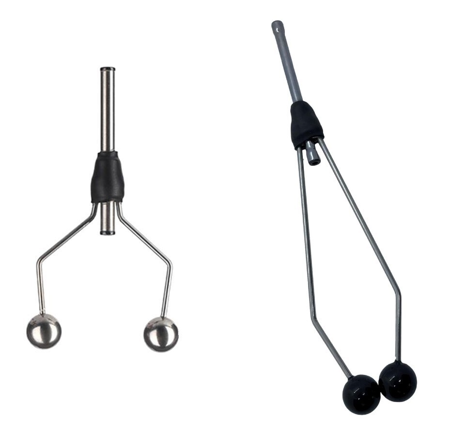 Combo Fly Tying Bobbin Set - 1 x Stainless + 1 x Lightweight - 2 Pc Pack