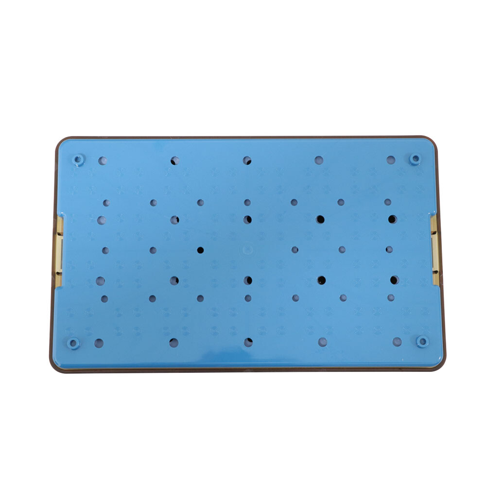 220*140*22 Medium PPSU Plastic Sterilization Tray Case for Surgical Instruments