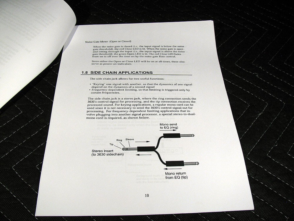 Alesis 3630 Compressor / Limiter Reference Manual