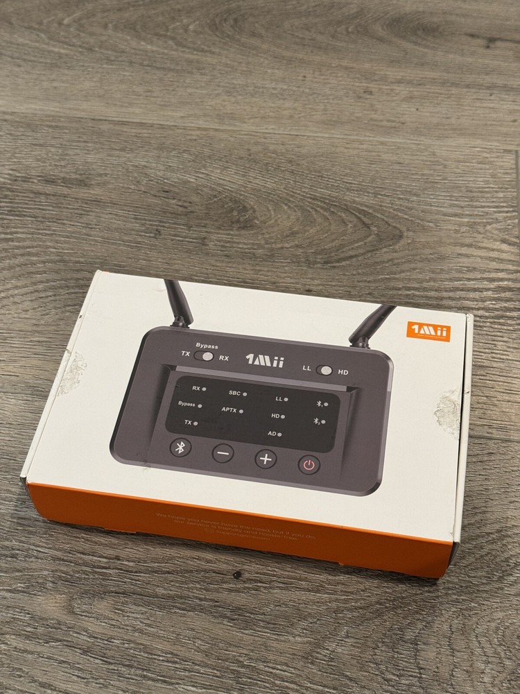 1Mii B03 Bluetooth v5.0 Adapter - Black Open Box Read*