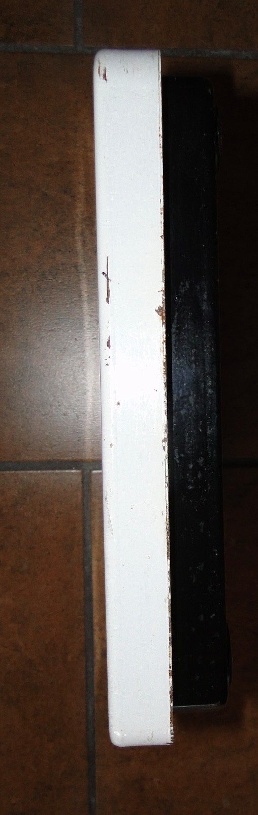 Vintage Health-o-Meter BATHROOM SCALE Analog 80s 90s Black & White FUN & UNUSUAL