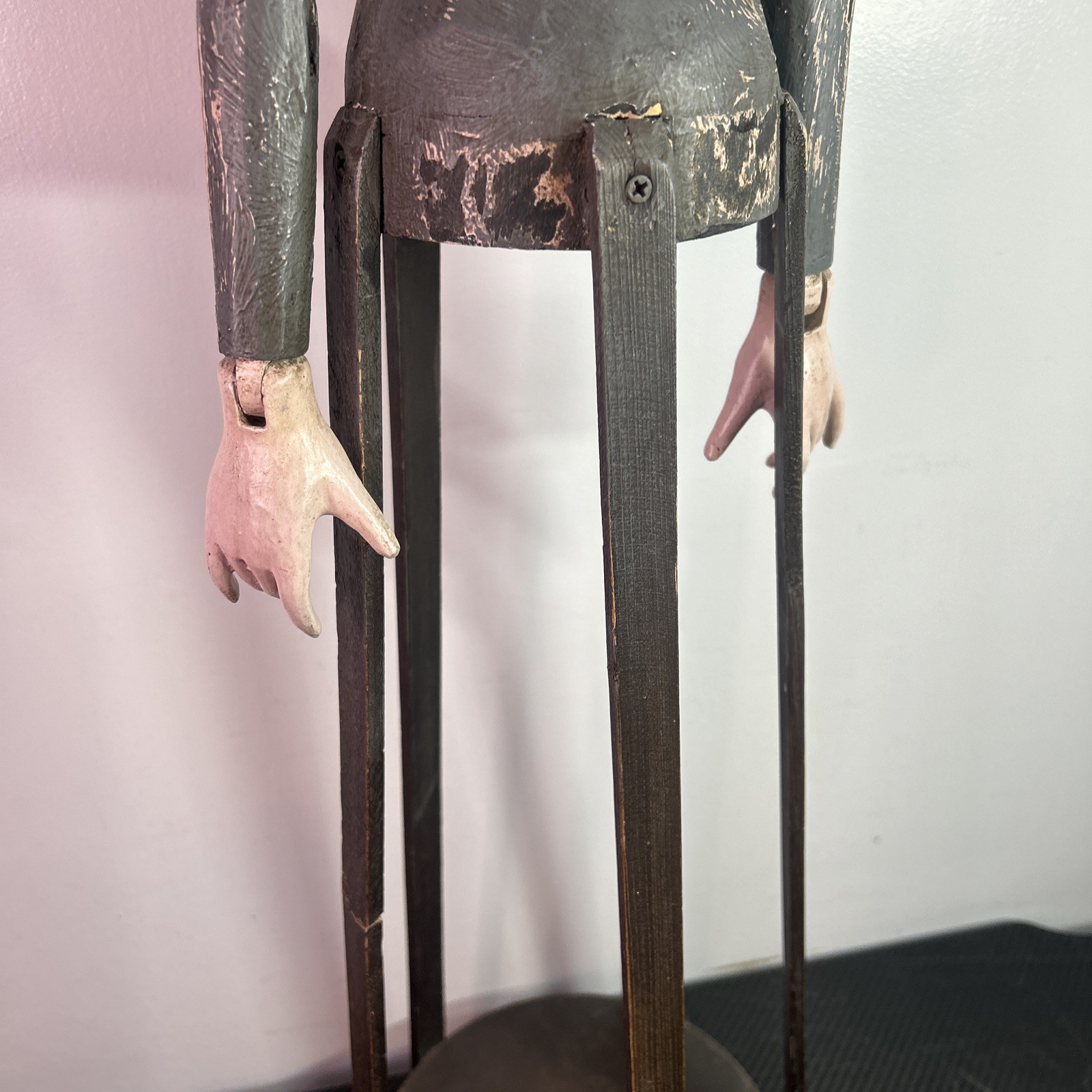 Vintage SANTOS CAGE DOLL 30 3/4 inch