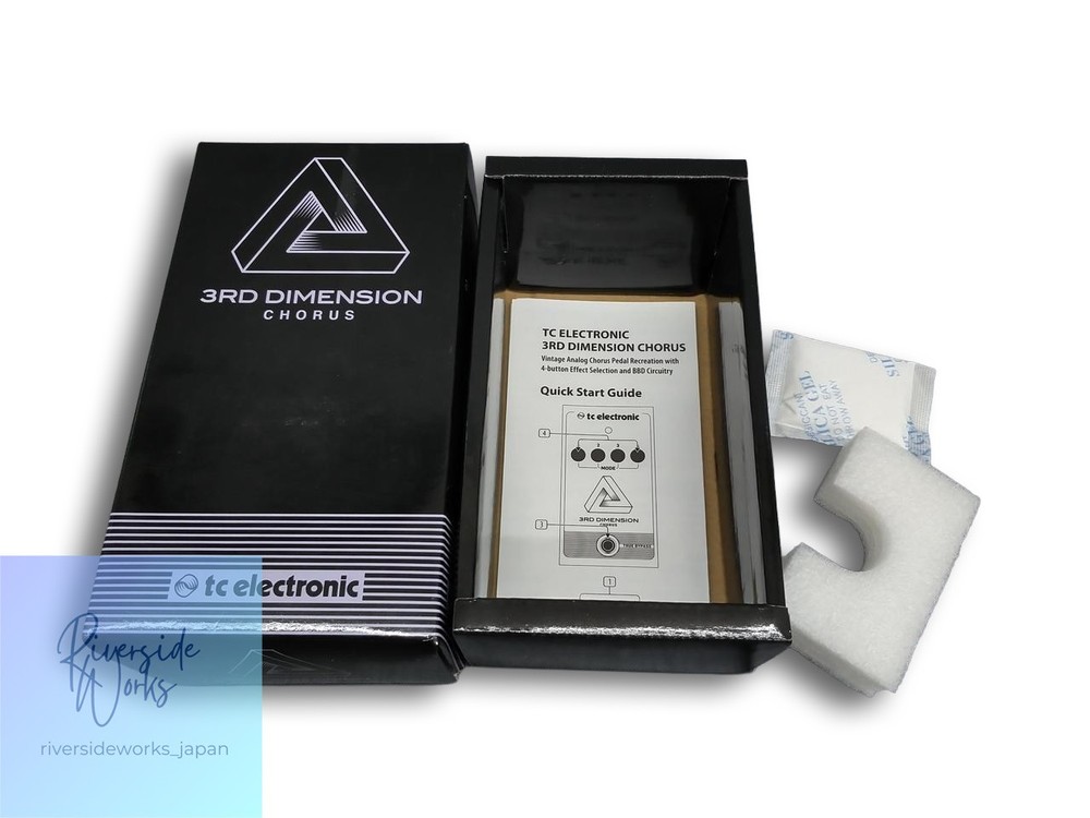 TC ELECTRONIC 3rd Dimension Chorus Effects Pedal Used JP