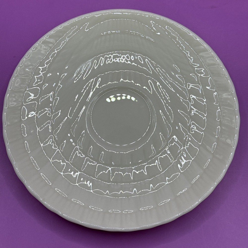 Two Replacement Vintage Lenox CASCADE Saucer 4.75" Diameter Shell Design