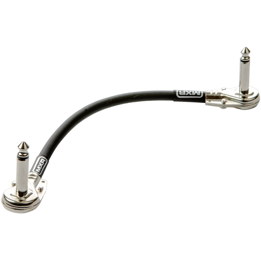 MXR DCP06 Instrument and Pedalboard Patch Cables, Right Angle, 6", 3-Pack