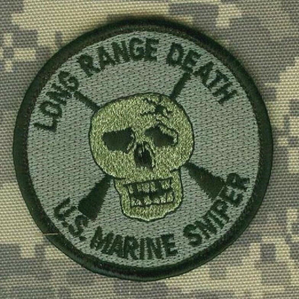 USMC MARSOC Raiders Recon Ghost Patch - Sniper Long Range Velkrö