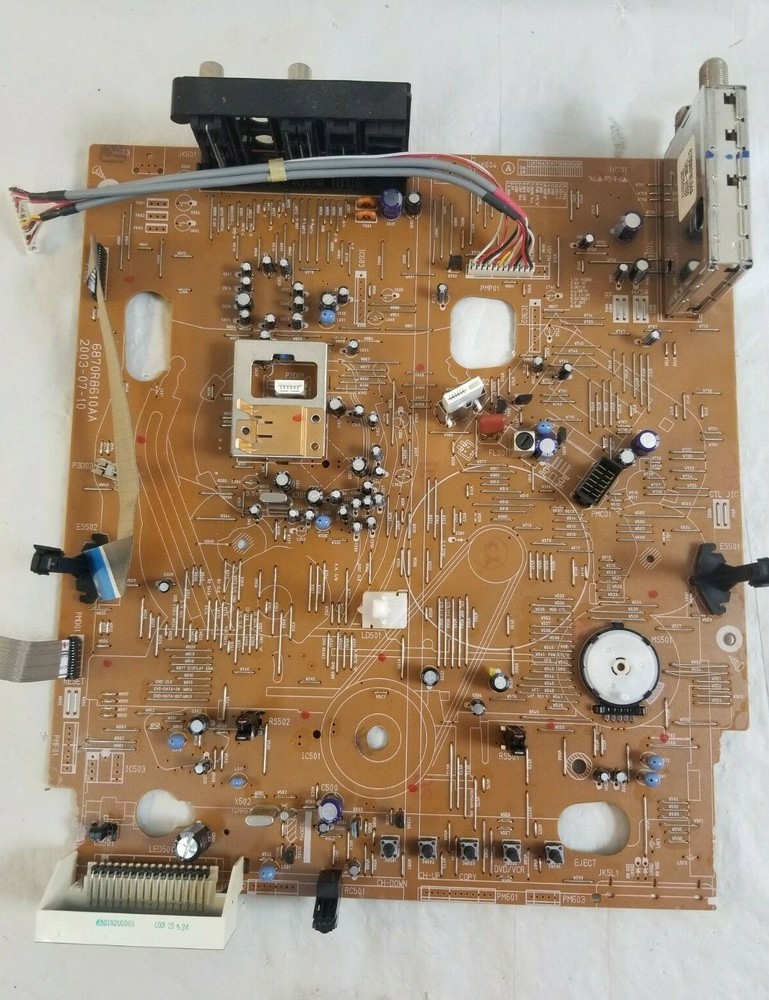 CINEVISION DVR1000 VCR & DVD Player MAIN PCB BOARD