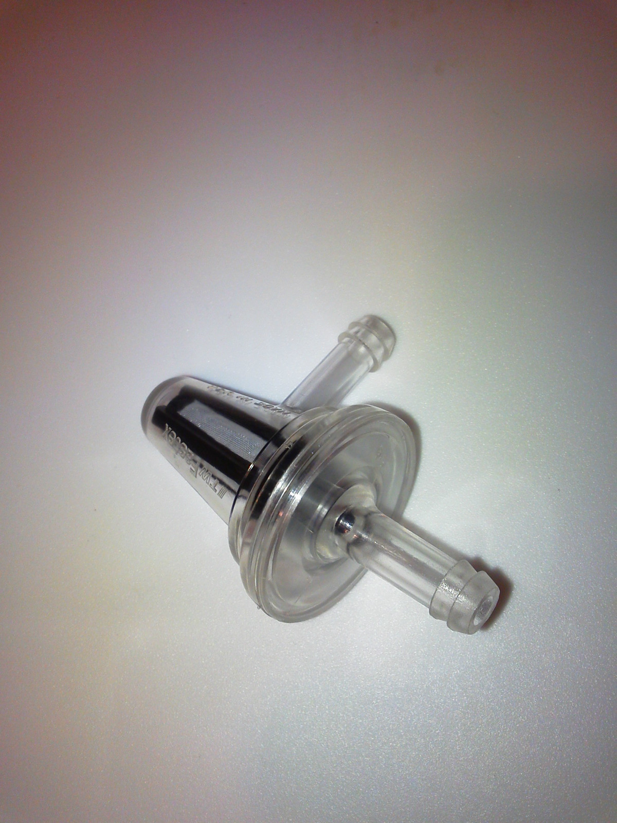 Fits Honda ATV DIRT BIKE CLEAR INLINE GAS Right Angle FUEL FILTER 1/4" 6mm 7mm