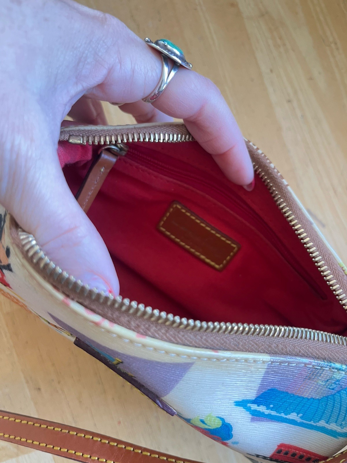 Disney x Dooney & Bourke Disneyland Retro Attractions 7” Crossbody Barrel Purse!