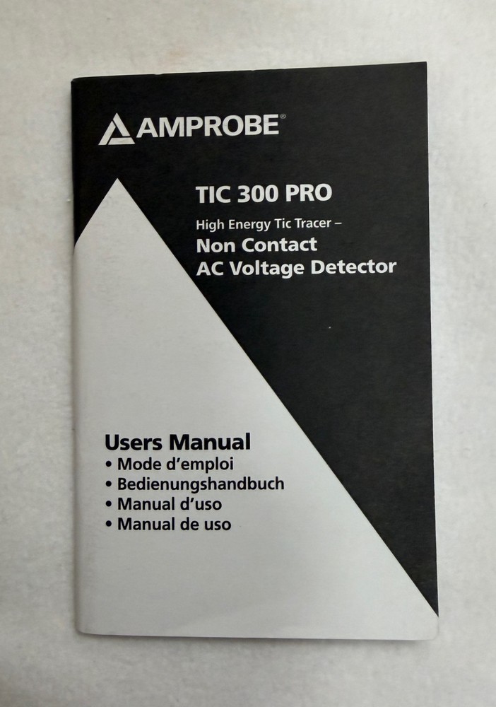 Amprobe TIC 300 PRO Non-Contact High Voltage Detector